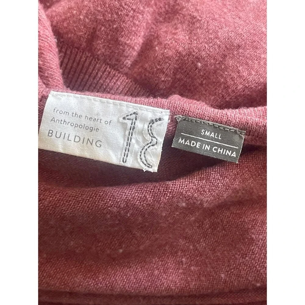 ANTHROPOLOGIE MATINEE SWEATER DRESS BY FROM THE HEART OF BUILDING 18 - Picture 8 of 9